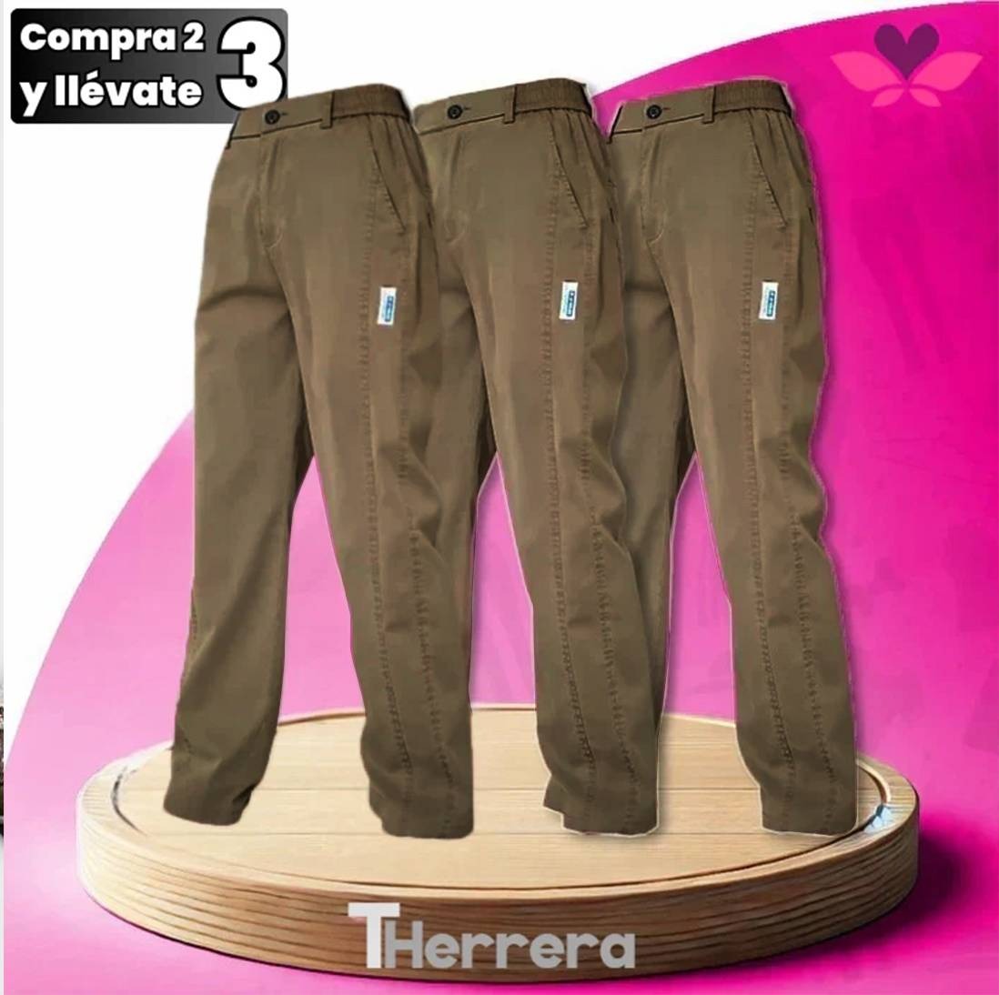 [Paga 2, Llévate 3] Pantalones Aurora de Seda y Poliéster Fría
